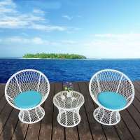 Cheap wholesale used outdoor hotel furniture ratan leisure chair