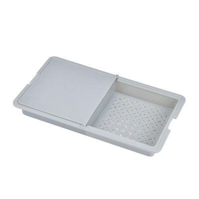 Hot sale multifunctional eco-friendly high quality foldable cutting board plastic chopping drain board