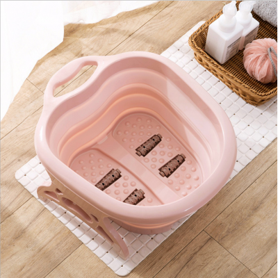 High Quality Plastic Folding Bathroom Foot Bath Tub Wash Basin