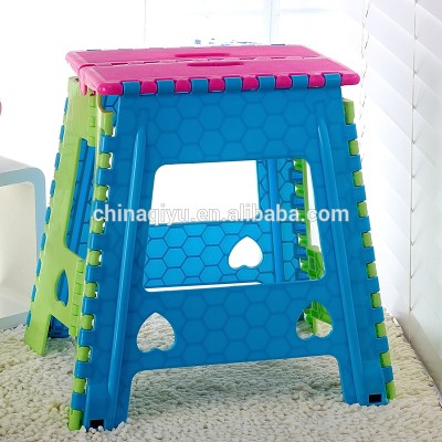 Wholesale plastic folding step stool fishing stool plastic garden stool