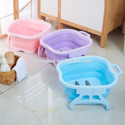 Factory cheap wholesale Plastic Foot Tub With Massage Wheels for baby