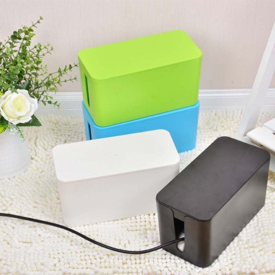 New design plastic cable management box cable organization storage box